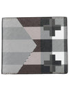 Geometric Check Half Wallet Birch Brown - BURBERRY - BALAAN 2