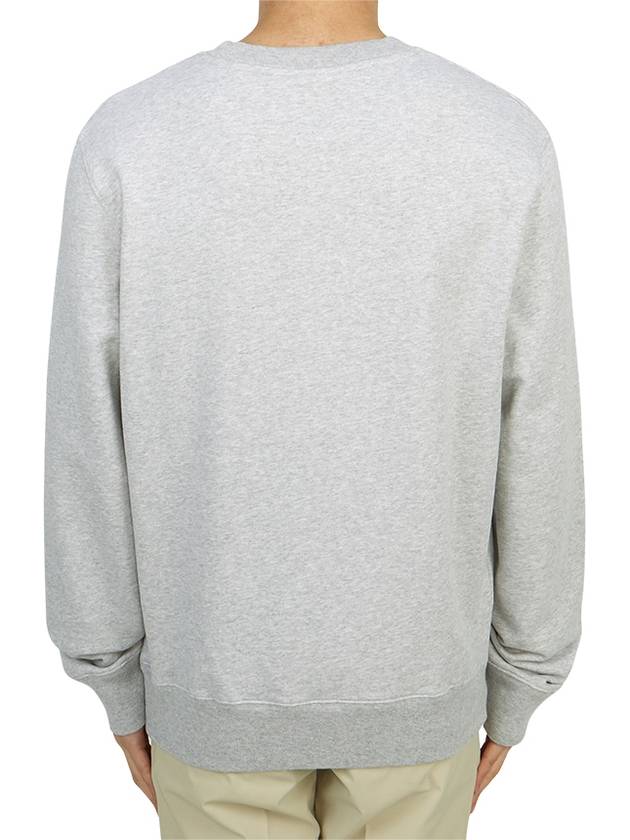 Fox Champion Regular Sweatshirt Grey - MAISON KITSUNE - BALAAN 5