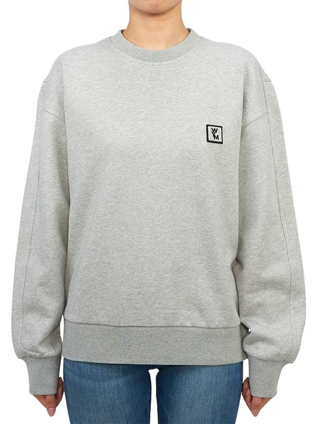 Back logo sweatshirt gray - WOOYOUNGMI - BALAAN 4