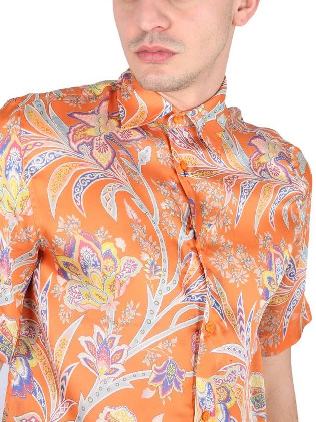 long sleeve shirt 1K916 47720750 ORANGE - ETRO - BALAAN 5