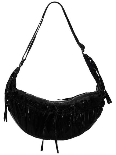 2WAY SHIRRING MAY LILY BAG BLACK - DON’T ASK MY PLAN - BALAAN 1