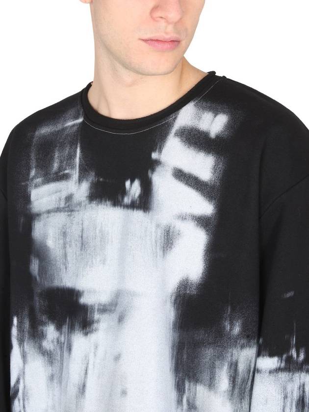 Balmain Tie Dye Pattern Crewneck Sweatshirt - BALMAIN - BALAAN 4