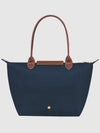 Le Pliage Original Medium Shoulder Bag Tote Navy Women s - LONGCHAMP - BALAAN 9