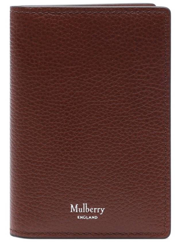 Heritage Vertical Two Tone Card Wallet Oak - MULBERRY - BALAAN 3