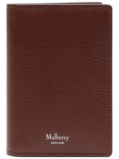 Heritage Vertical Two Tone Card Wallet Oak - MULBERRY - BALAAN 2