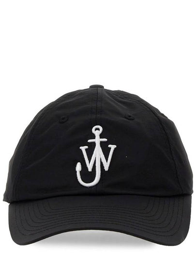 Anchor Logo Baseball Cap Black - JW ANDERSON - BALAAN 2