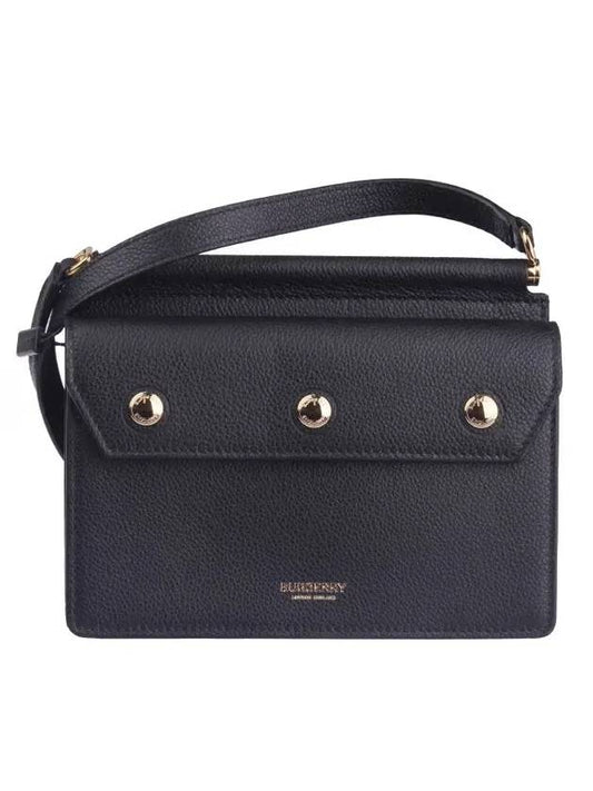 Mini Pocket Title Shoulder Bag Black - BURBERRY - BALAAN 1