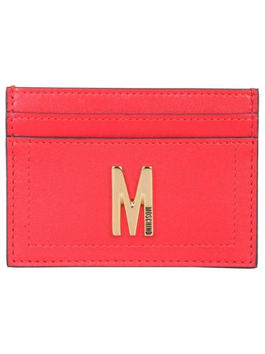 Leather Card Holder 811980080112 B0040172424 - MOSCHINO - BALAAN 1