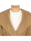 Rialto Collar Robe Single Coat Camel - MAX MARA - BALAAN 6