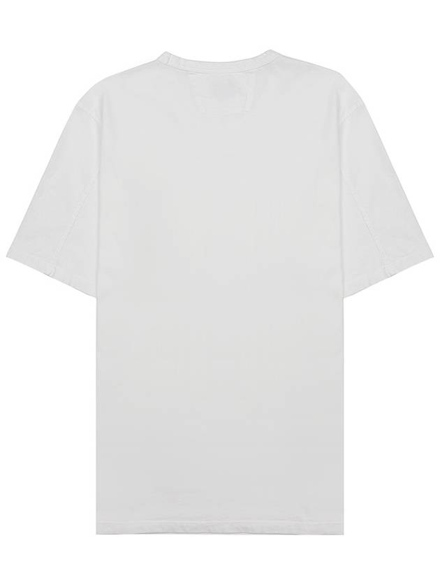 CP Company 241 Jersey Garment Dyed Pocket TShirt 16CMTS086A 005431G 103 T Shirt - CP COMPANY - BALAAN 3