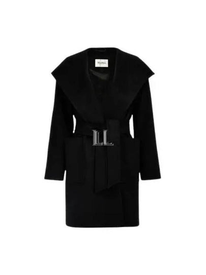 Wool Single Coat Black - MAX MARA - BALAAN 2