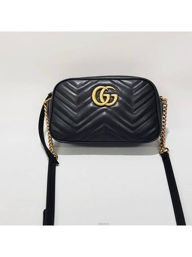 GG Marmont Matelasse Small Shoulder Bag 447632 - GUCCI - BALAAN 1