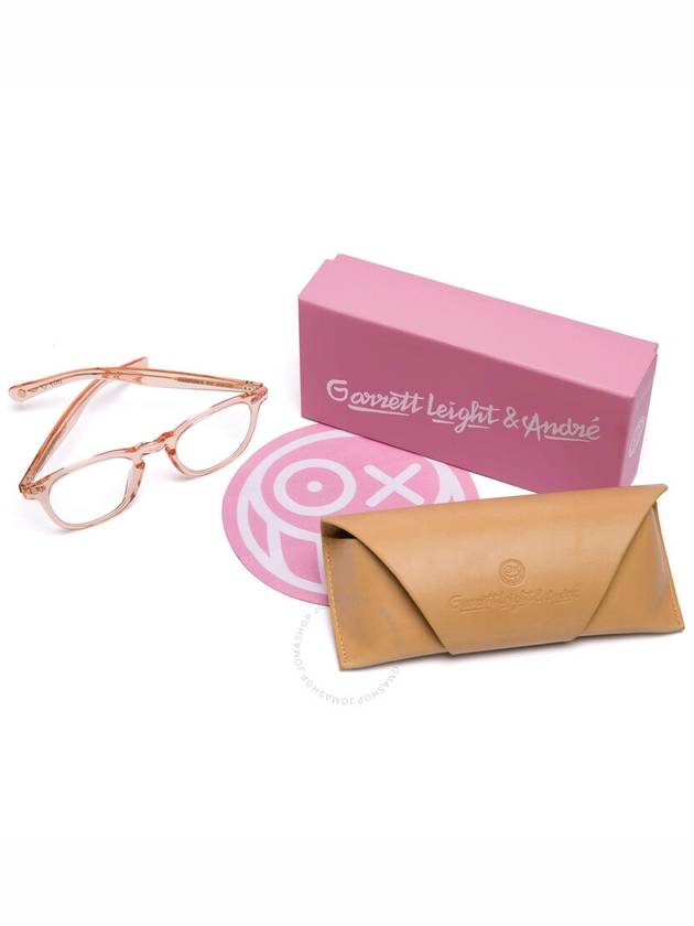 Garrett Leight GLCO X ANDR SARAIVA Demo Oval Ladies Eyeglasses 1082 PCY 46 - GARRETT LEIGHT - BALAAN 3