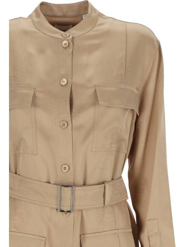 EKD Silk Over Long Sleeve Shirt Softphone - BURBERRY - BALAAN 4