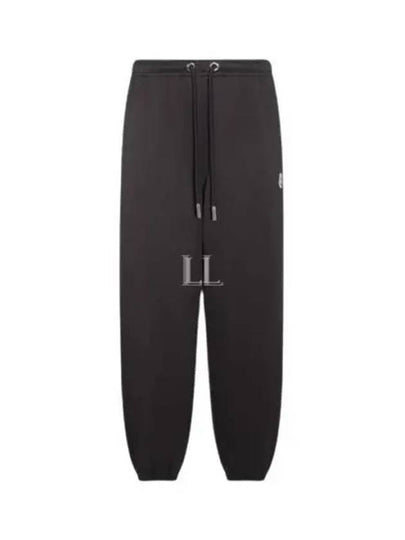 Logo Patch Track Pants Black - MONCLER - BALAAN 2