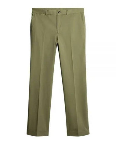 Lois Garment Dyed Straight Pants Oil Green - J.LINDEBERG - BALAAN 1