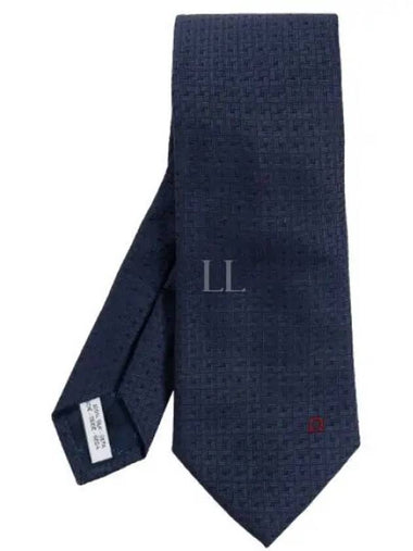 774151 350994 Gancini silk tie - SALVATORE FERRAGAMO - BALAAN 1