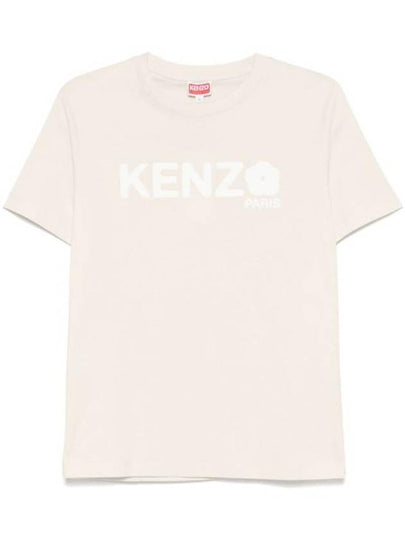 Boke Flower 2.0 Short Sleeve T-Shirt Cream - KENZO - BALAAN 2