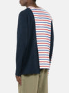 J.W AndersonStriped And Embroidered Jersey T-Shirt - JW ANDERSON - BALAAN 3
