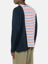 J.W AndersonStriped And Embroidered Jersey T-Shirt - JW ANDERSON - BALAAN 6