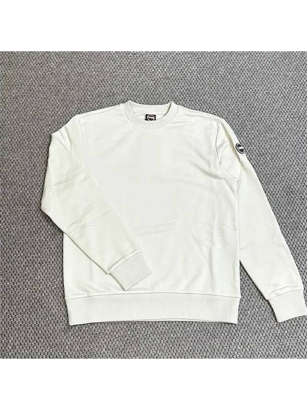 Le Logo Patch Sweatshirt Beige - COLMAR - BALAAN 1