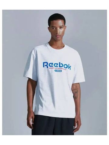 Basic graphic t shirt light gray - REEBOK - BALAAN 1