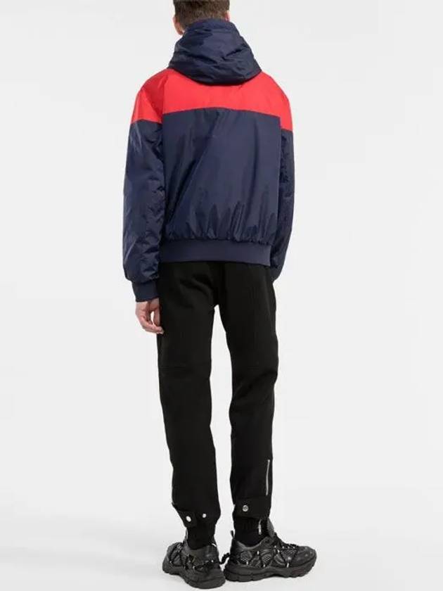 Men's Bukret Windbreaker Dark Blue - MONCLER - BALAAN 6