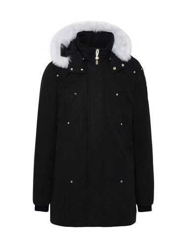 Original Stirling Parka White Fox Fur Black White - MOOSE KNUCKLES - BALAAN 1