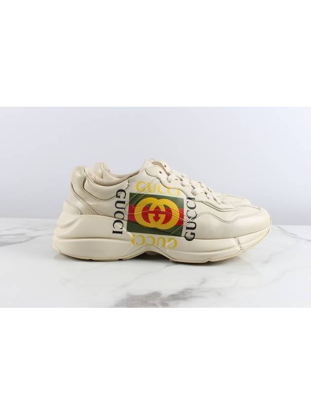 Rhyton square logo sneakers 8 270 - GUCCI - BALAAN 7