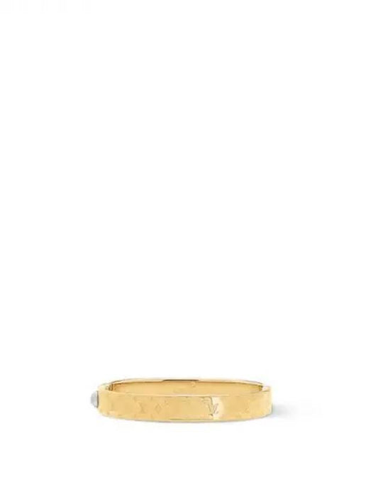 Nanogram Cuff Bracelet Gold - LOUIS VUITTON - BALAAN 2