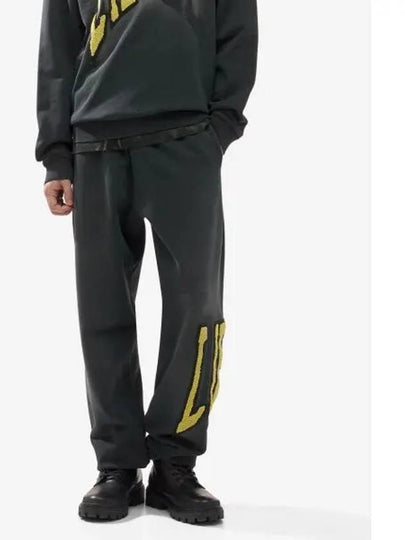 P Marchi College Lies Patches Track Pants Black - DIESEL - BALAAN 2