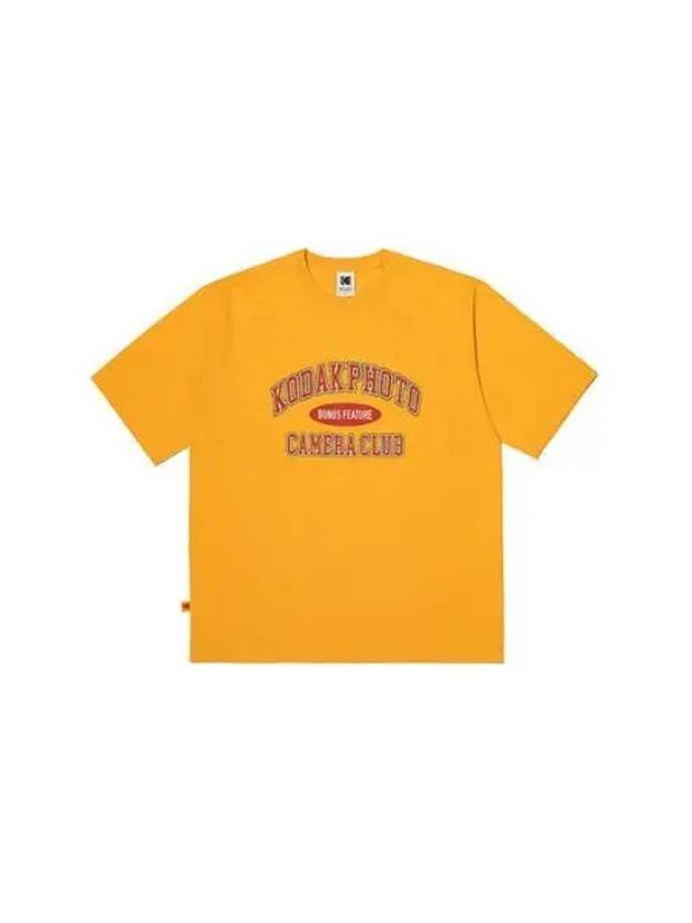 KODAK Apparel Camera Club Short Sleeve T Shirt YELLOW - KODO - BALAAN 1