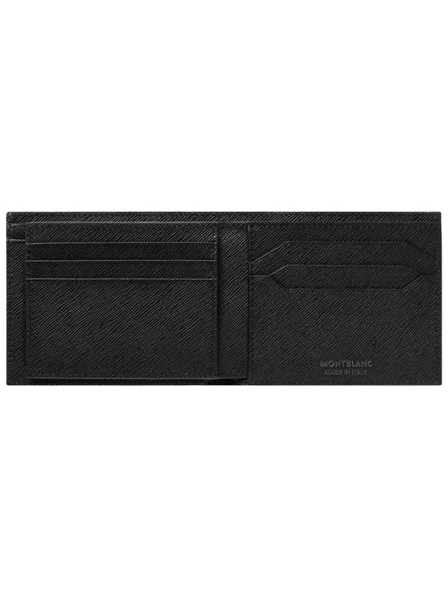 Sartorial 2 View Pocket 6CC Half Wallet Black - MONTBLANC - BALAAN 9