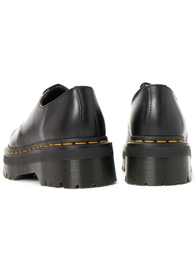 1461 Quad Squared Smooth Leather Platform Derby Black - DR. MARTENS - BALAAN 7