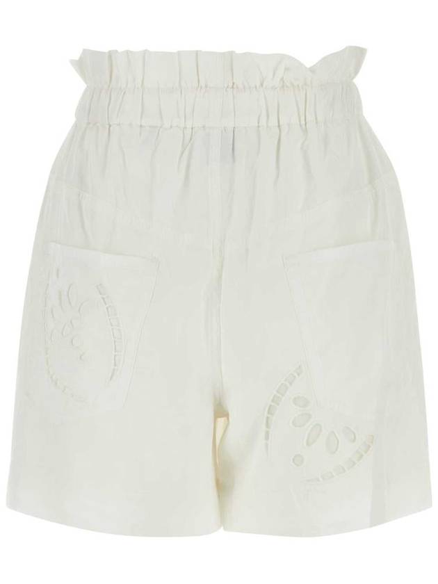 Short Pants SH0150FBB2G06I 20WH White - ISABEL MARANT - BALAAN 3