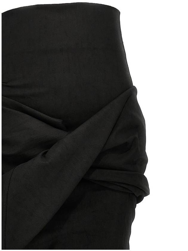 Rick Owens 'Draped' Skirt - RICK OWENS - BALAAN 3