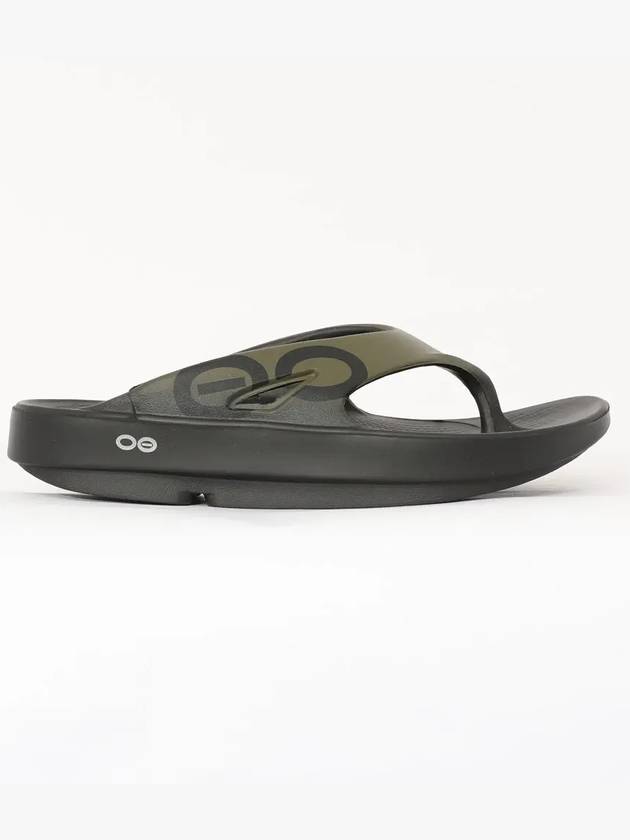 Domestically Haru 1001 TACTICAL GREEN Men s Sandals Flip flops - OOFOS - BALAAN 1