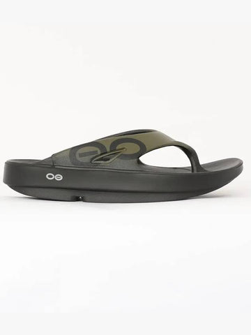 Woori Dokdo 1001 TACTICAL GREEN Men s Sandals Flip flops - OOFOS - BALAAN 1