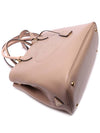 Embossed Logo Tote Bag Pink Beige - PRADA - BALAAN 6