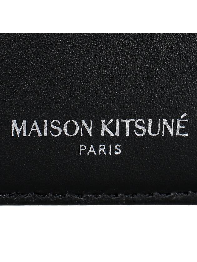 Fox Head Business Card Wallet Black - MAISON KITSUNE - BALAAN 6