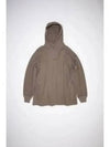 Logo Print Hooded Top Stone Grey - ACNE STUDIOS - BALAAN 2