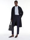 TOTEM virgin wool cashmere blend belt coat 006 Navy IT36 IT38 IT4016011011 - MAX MARA - BALAAN 3