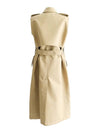 Sleeveless Trench Coat Beige - BURBERRY - BALAAN 4