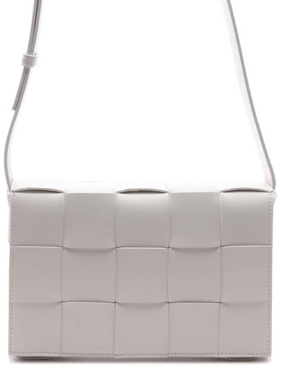 Intrecciato Cassette Cross Bag White - BOTTEGA VENETA - BALAAN 2