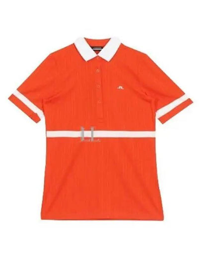 Genuine Women s Moira Polo Tangerine Tango GWJT08997 G016 - J.LINDEBERG - BALAAN 2