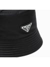 24SS Re Nylon Bucket Hat Black 2HC137 2DMI F0002 - PRADA - BALAAN 3
