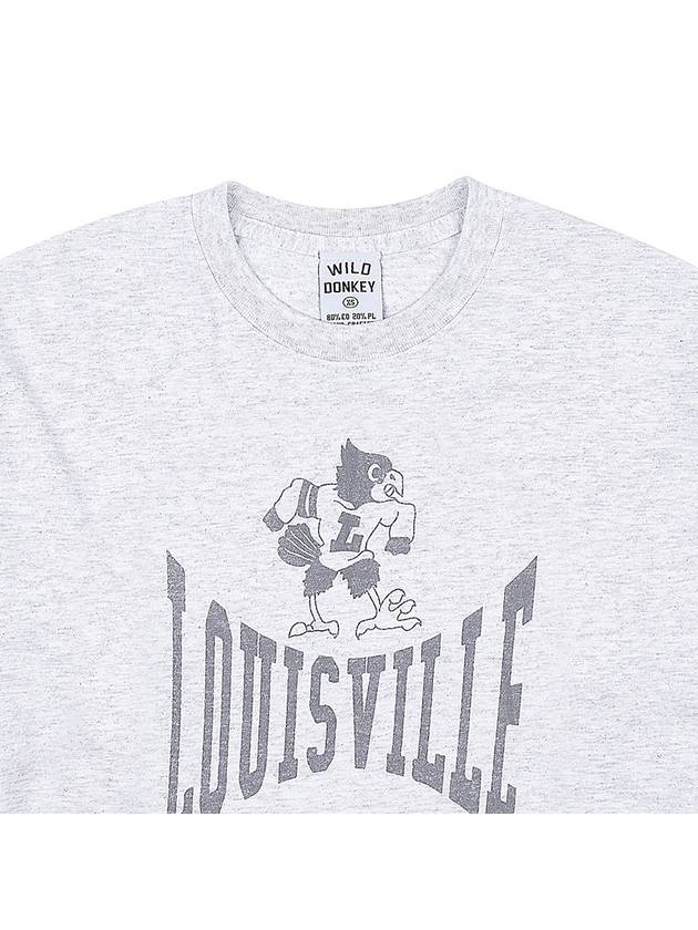 Wild Donkey Louisville short sleeve tshirt T LOUISVILLE ASH - WILD DONKEY - BALAAN 3