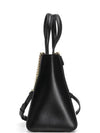 Vara Bow Top Handle Tote Bag Black - SALVATORE FERRAGAMO - BALAAN 3