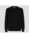 Diagonal Raised Fleece Sweatshirt Black - CP COMPANY - BALAAN 2