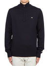 Men's Kian Zip-up Sweater Navy - J.LINDEBERG - BALAAN 2